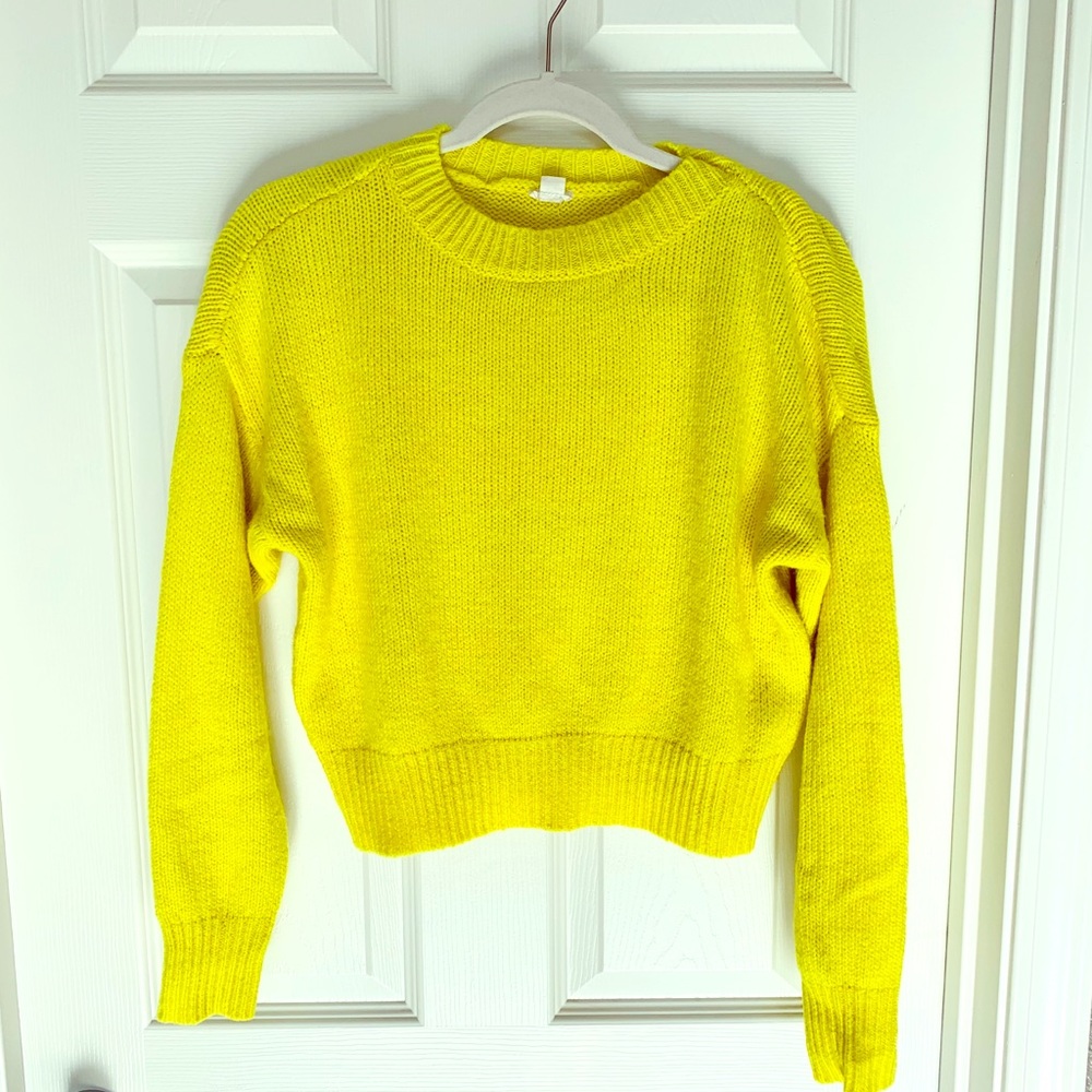GARAGE Bright Yellow Sweater